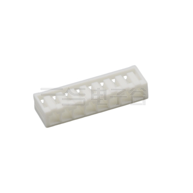 Pitch 2.50mm 180°HOUSING 08P 白色 PA66, UL94V-0