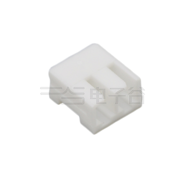 Pitch 2.50mm 90°HOUSING 02P 白色 PA66, UL94V-0