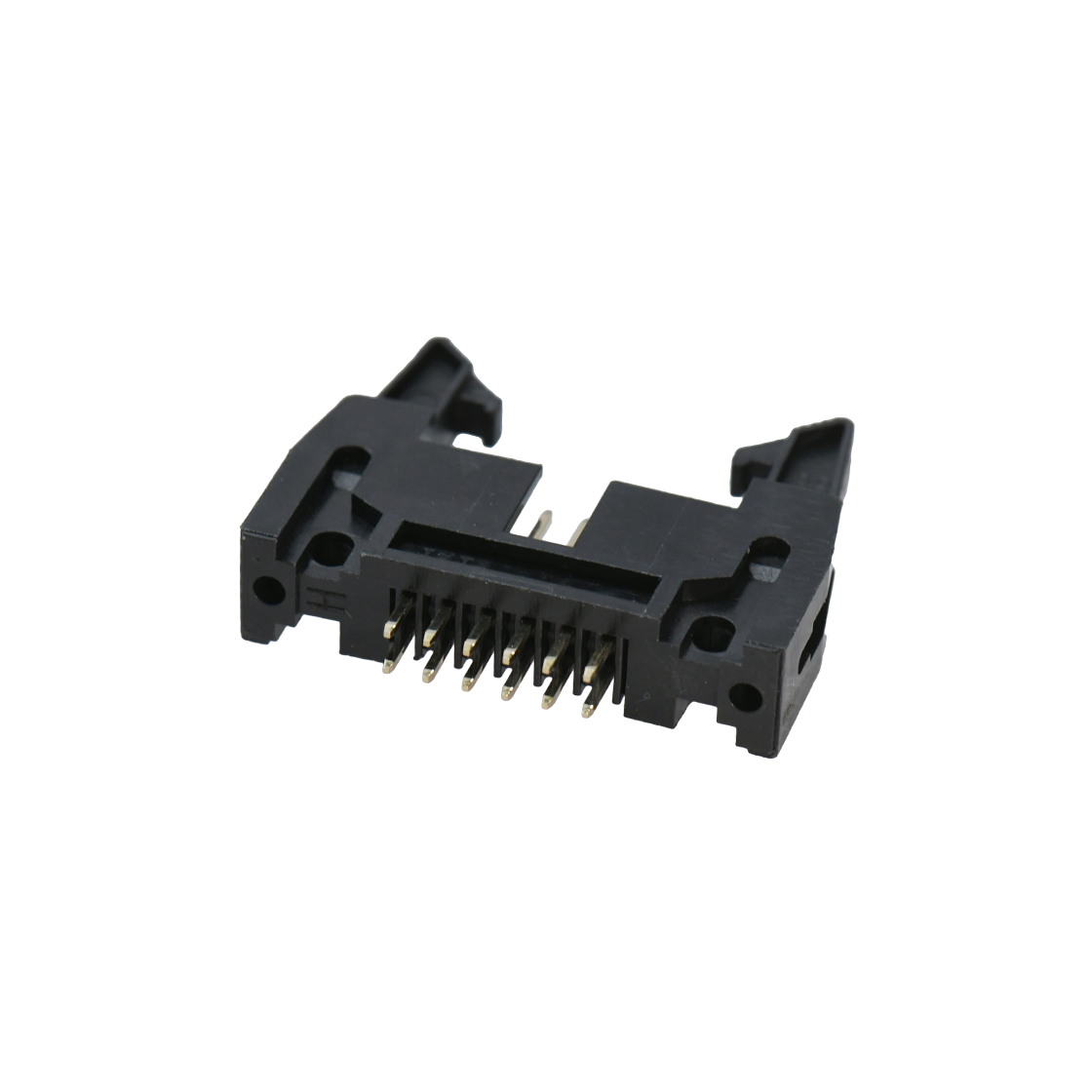 Pitch 2.54mm 180° 双排 DIP 牛角 PC:3.60MM