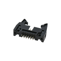 Pitch 2.54mm 180° 双排 DIP 牛角 PC:3.60MM