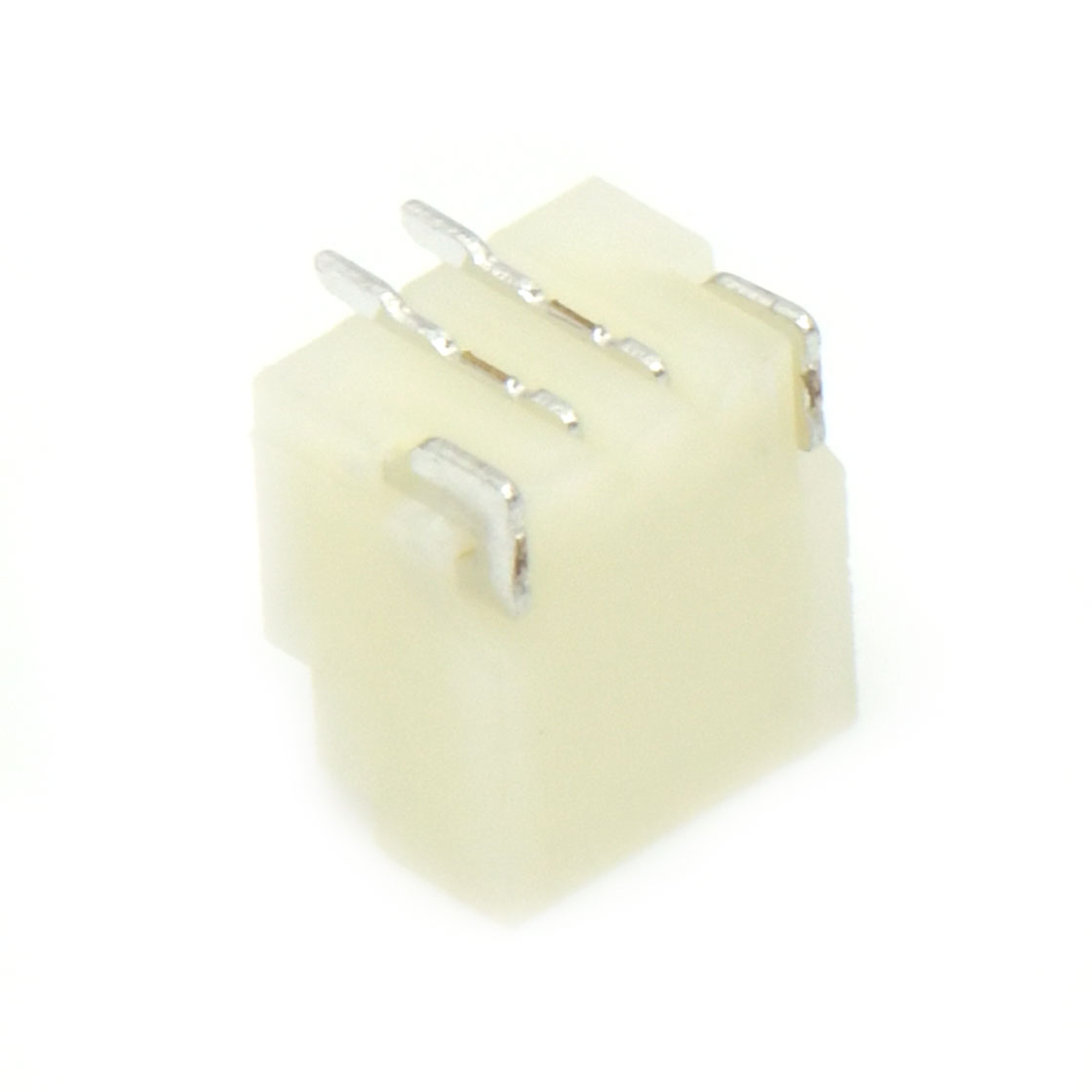 Pitch 1.0mm 180º直立式单排SMT型 Wafer 2Pin 本色