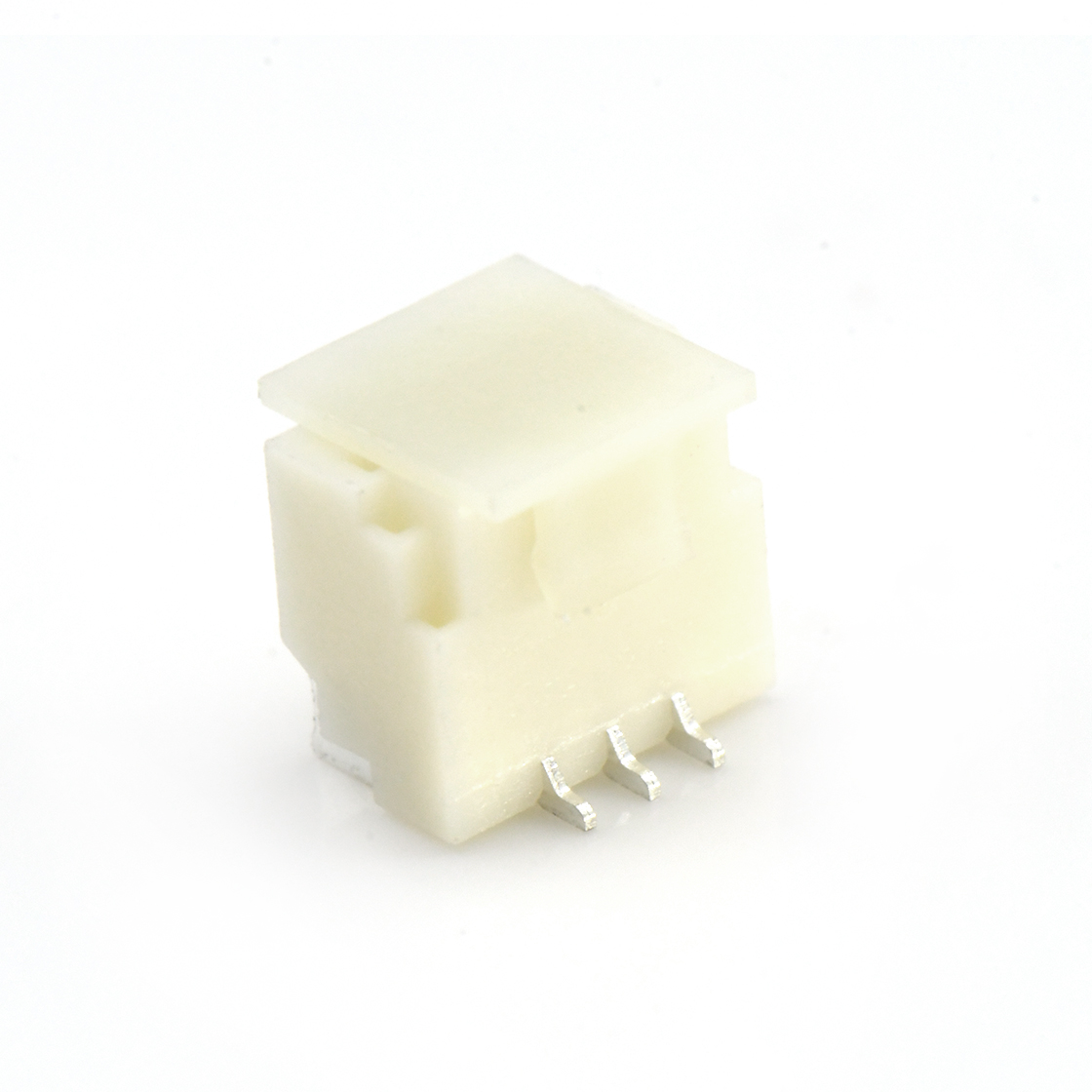 Pitch 1.0mm 180º直立式单排SMT型 Wafer 3Pin 本色