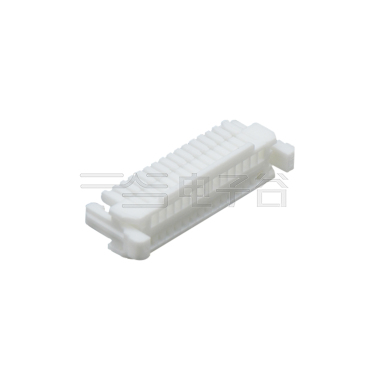 Pitch 1.00mm 双排带扣/卡扣加高型Housing 2×15Pin 本色 15%玻纤