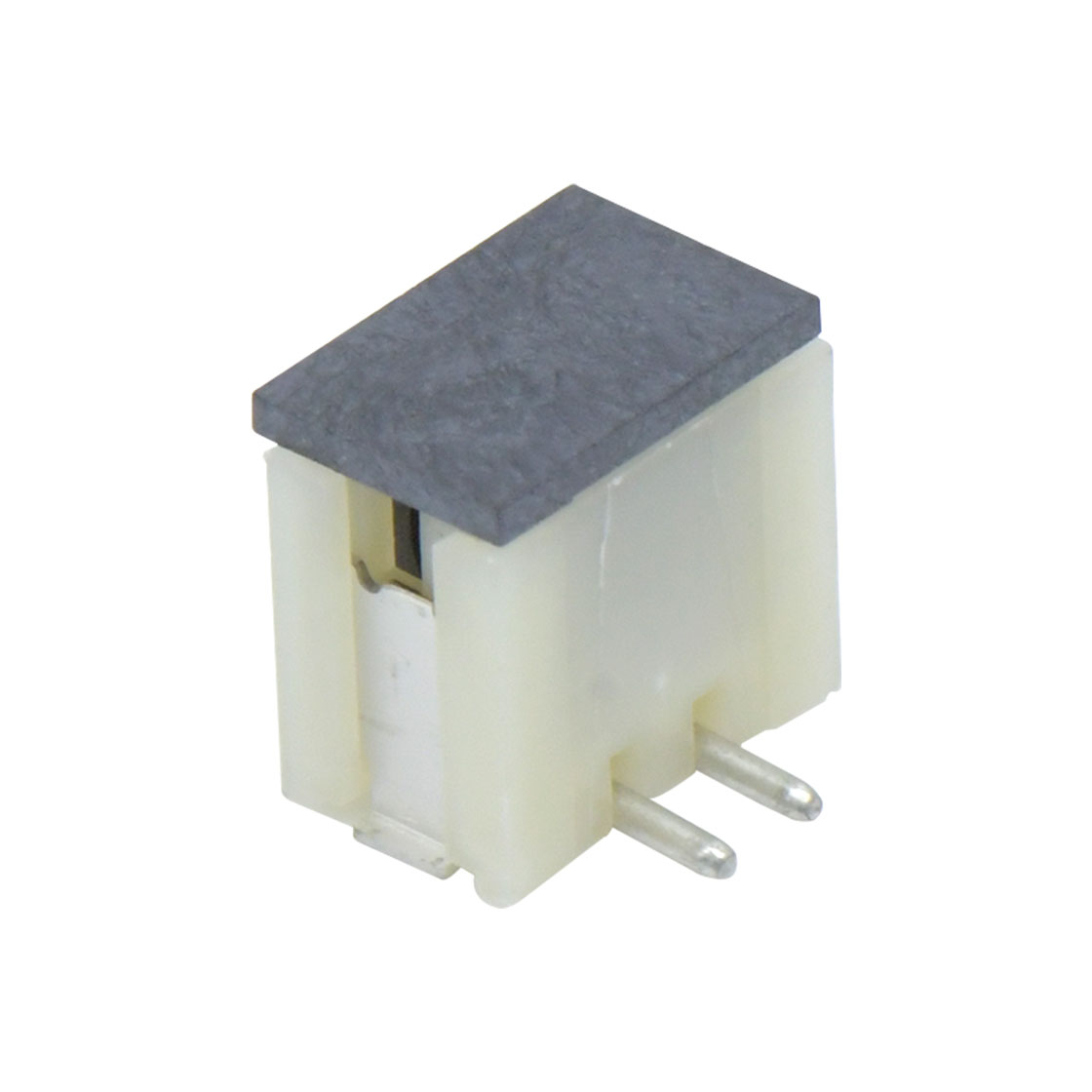 Pitch 1.5mm 直立式180°单排SMT型 Wafer 2Pin 本色