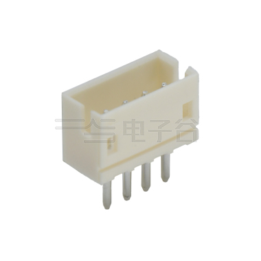 Pitch 1.5mm 直立式180°单排DIP型 Wafer 4Pin 本色