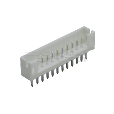 Pitch 2.00mm 180° 直立式单排打外K DIP型 Wafer 12pin 本色 HF