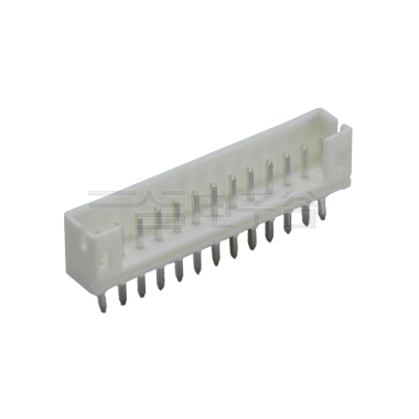 Pitch 2.00mm 180° 直立式单排打外K DIP型 Wafer 13pin 本色 HF