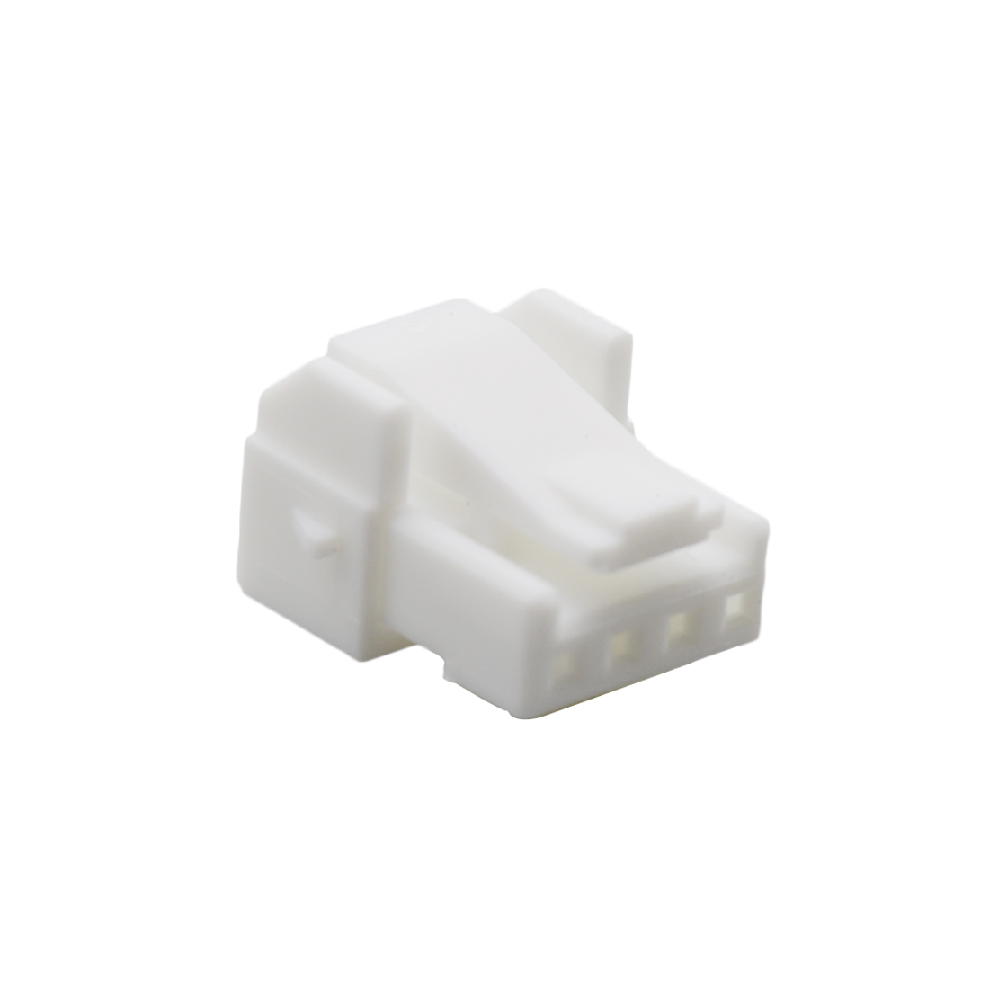 Pitch 2.00mm 单排带扣 Housing 4pin 本色