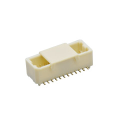 Pitch 1.00mm 180º 双排立贴带吸附盖Wafer