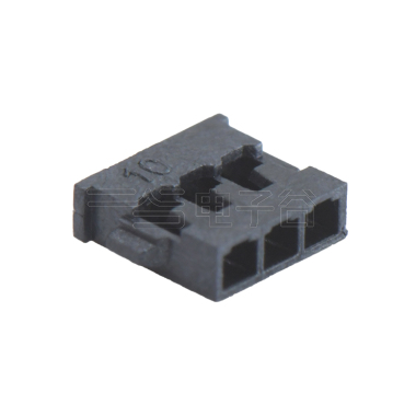 Pitch 1.20mm 单排 胶壳 3Pin 黑色