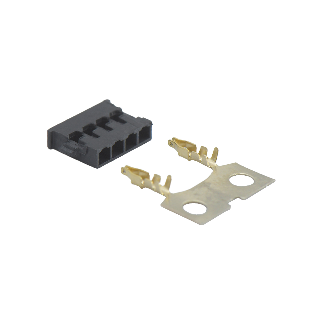 Pitch 1.20mm 单排 胶壳 4Pin 黑色