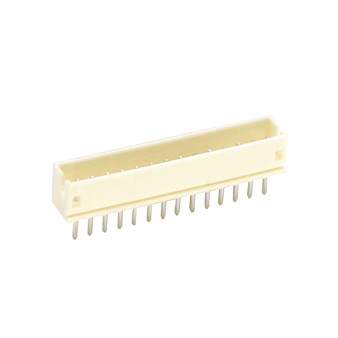 Pitch 1.50mm 180°单排立插 Wafer 14Pin 白色 镀亮锡