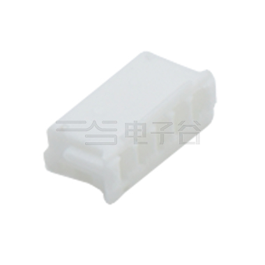 Pitch 1.50mm 单排公胶壳 5Pin 白色