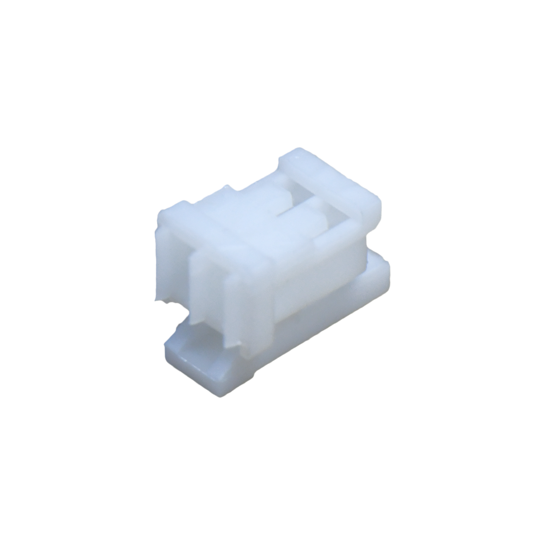 Pitch 1.50mm 180°单排带扣HOUSING 2Pin 本色