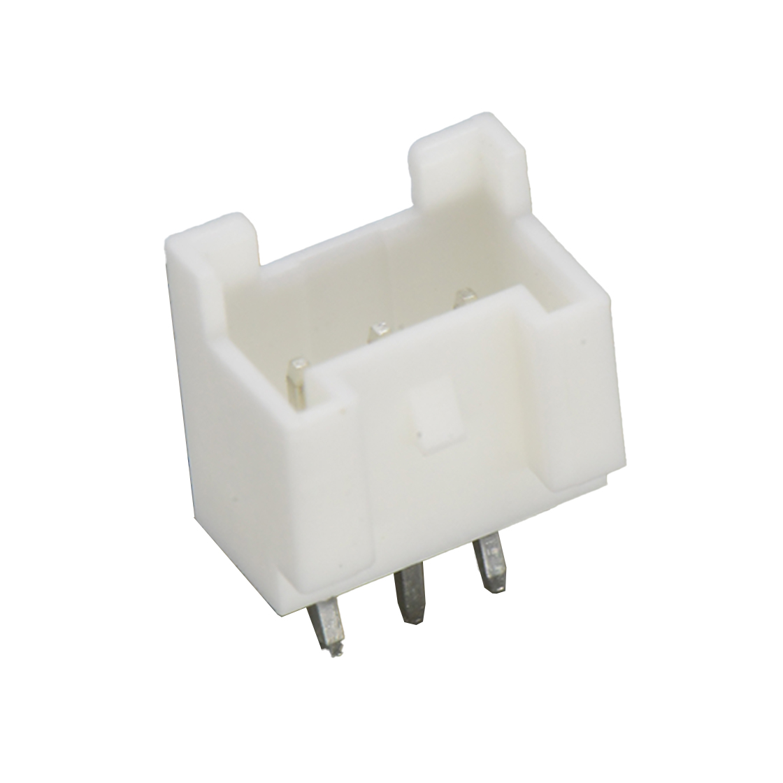 Pitch 2.00mm 180°PA单排立插 Wafer 3Pin 白色 镀亮锡