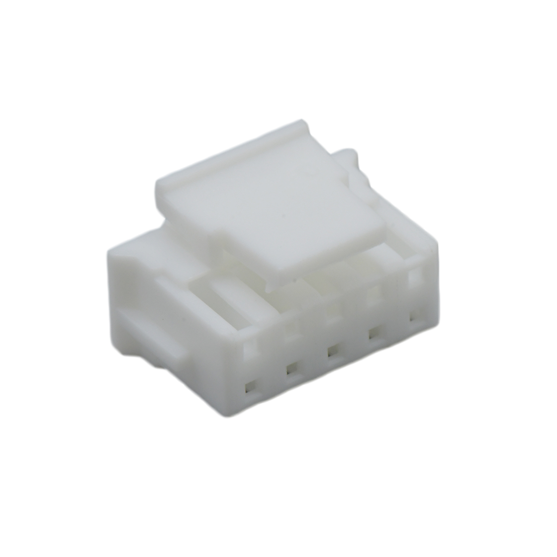 Pitch 2.00mm 双排带扣 Housing 无卤 2x5pin 白色