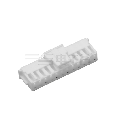 Pitch 2.00mm 双排带扣 Housing 无卤 2x12pin 白色