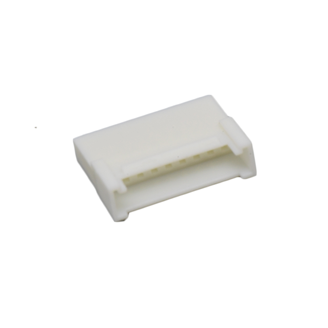 Pitch2.00mm 单排带扣
Female Housing PA66无卤 9pin 本色