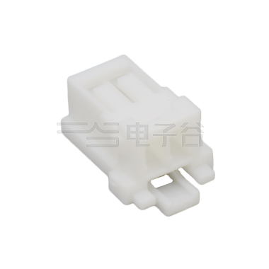 Pitch 2.00mm 单排带扣 Housing 2pin 本色