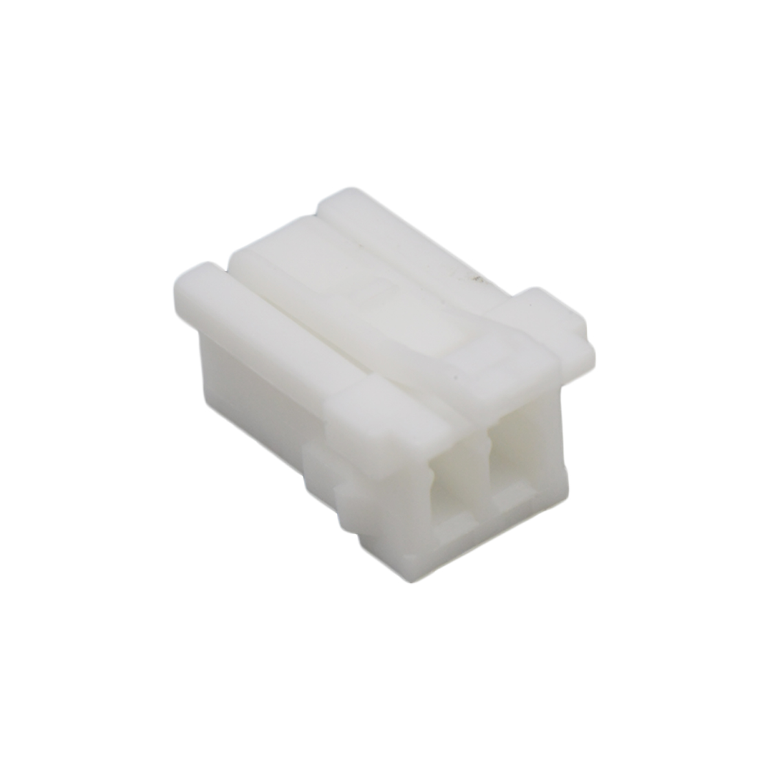 Pitch 2.00mm 单排带扣 Housing 2pin 本色