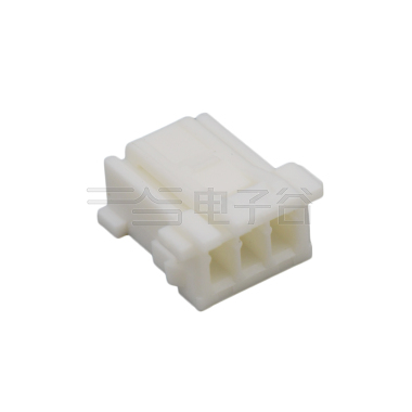 Pitch 2.00mm 单排带扣 Housing 3pin 本色