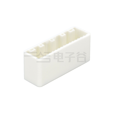 Pitch 2.20mm 180º 立插带扣 汽车连接器 32pin 白色 镀亮锡