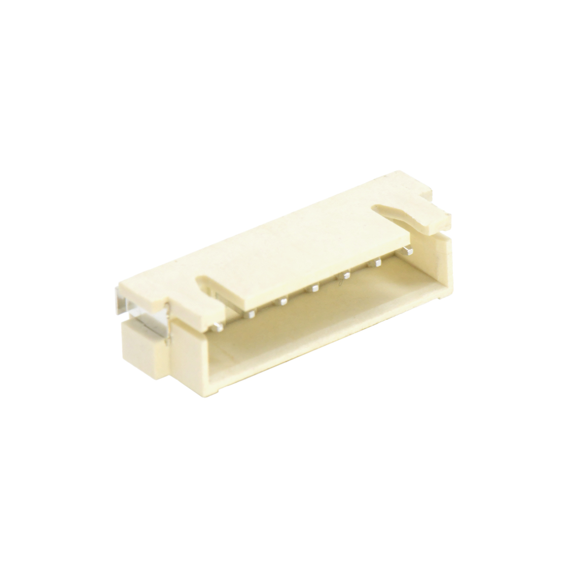 Pitch 2.50mm 90°XH WAFER 打K 7Pin 本色 PA66, UL94V-0 亮锡