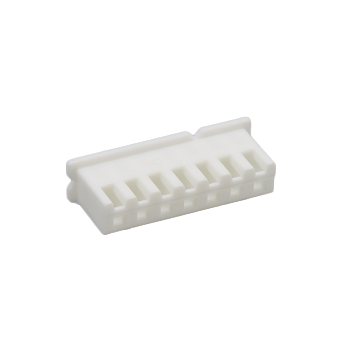 Pitch 2.50mm 180°MALE HOUSING 7Pin 本色 PA66, UL94V-0