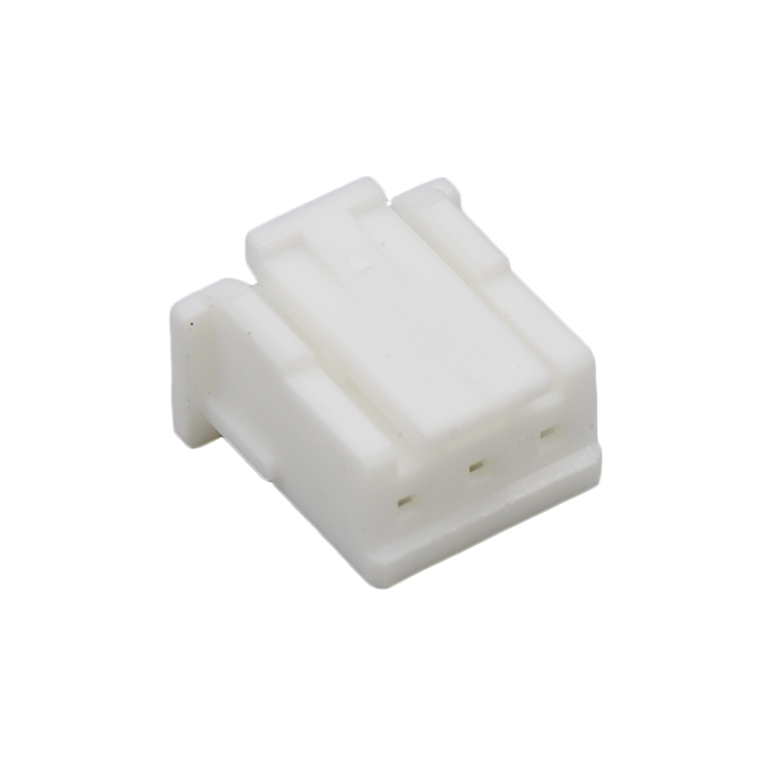 Pitch 2.50mm Male Housing 3Pin 白色 PA66,UL94V-0