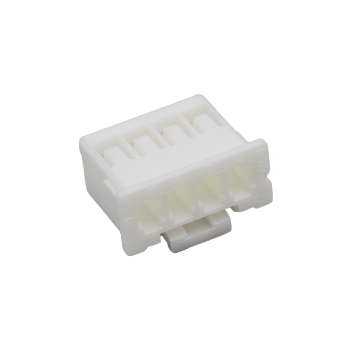 Pitch 2.50mm Male Housing 4Pin 白色 PA66,UL94V-0