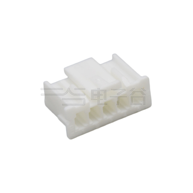 Pitch 2.50mm Male Housing 5Pin 白色 PA66,UL94V-0