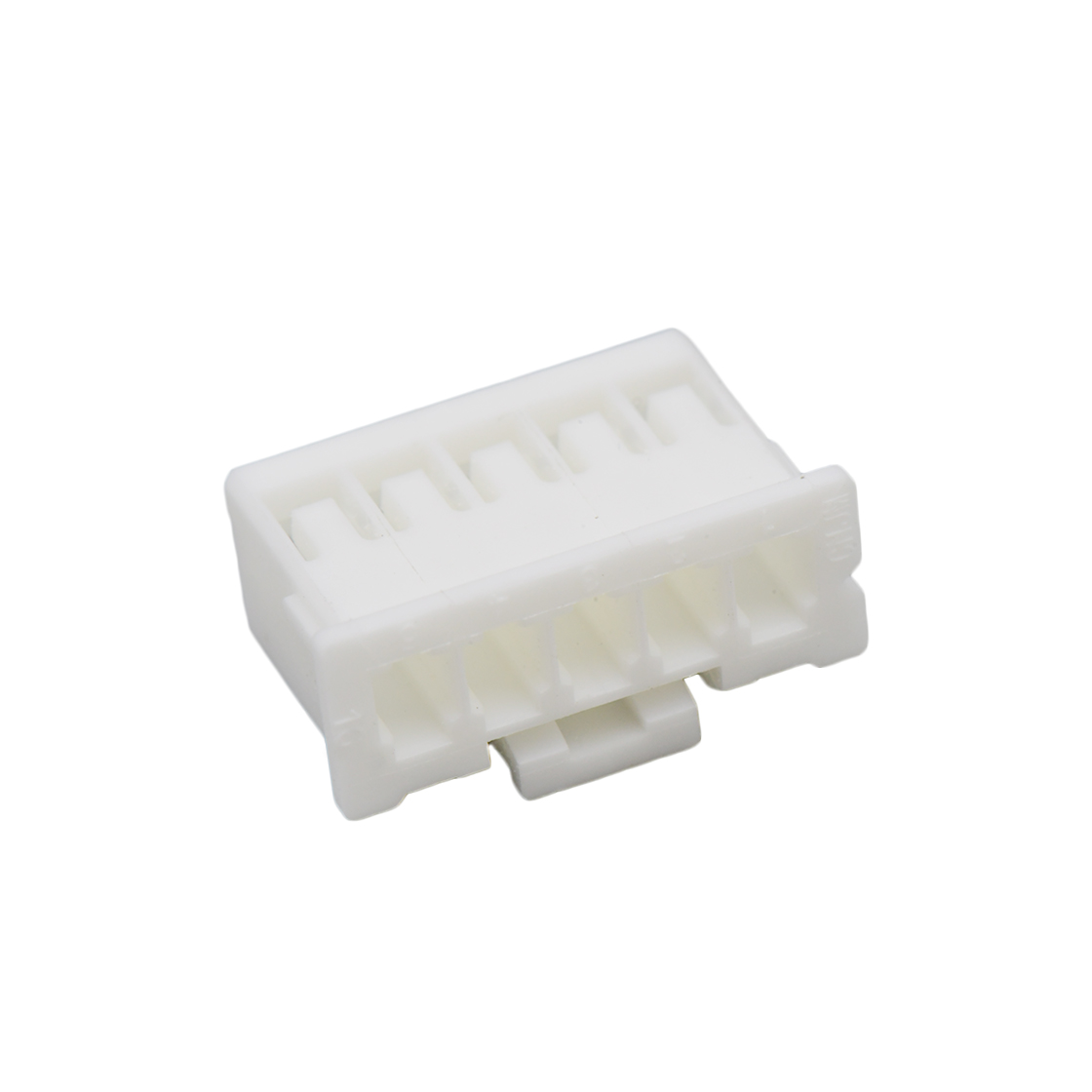Pitch 2.50mm Male Housing 5Pin 白色 PA66,UL94V-0