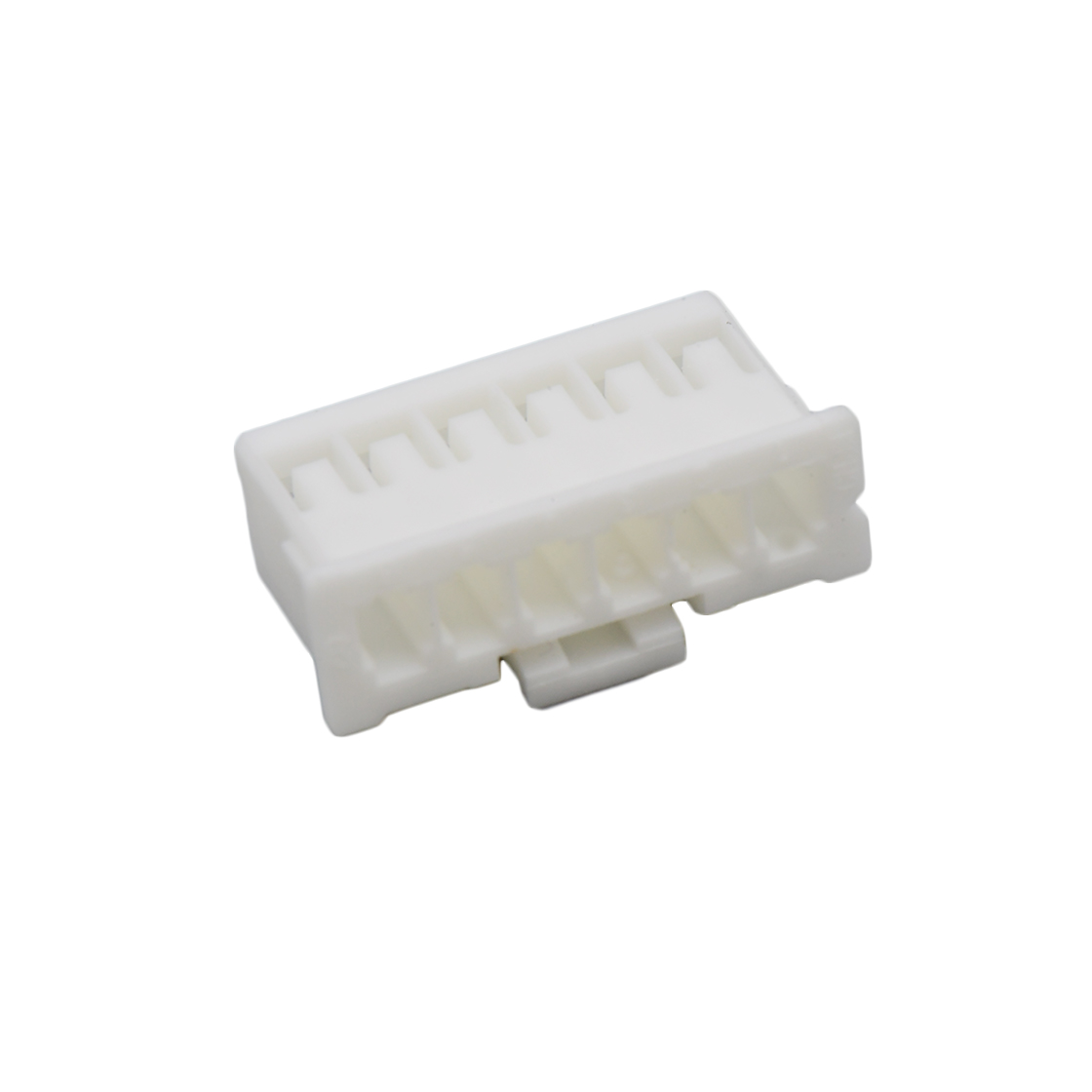 Pitch 2.50mm Male Housing 6Pin 白色 PA66,UL94V-0