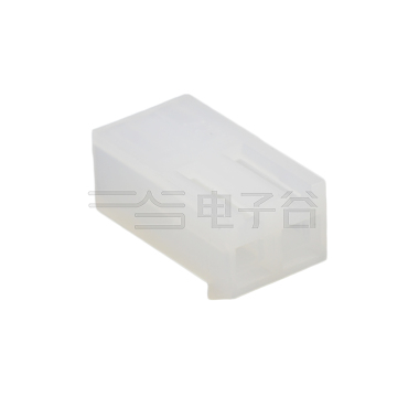Pitch 3.96mm Male 单排 Housing 02Pin 本色