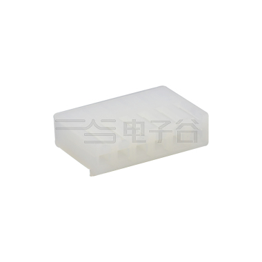 Pitch 3.96mm Male 单排 Housing 06Pin 本色