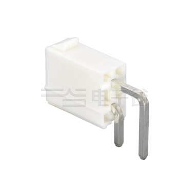 Pitch 4.2mm 双排 90°DIP Wafer 实心针 2X1Pin PA66,94V-0 本色 亮锡