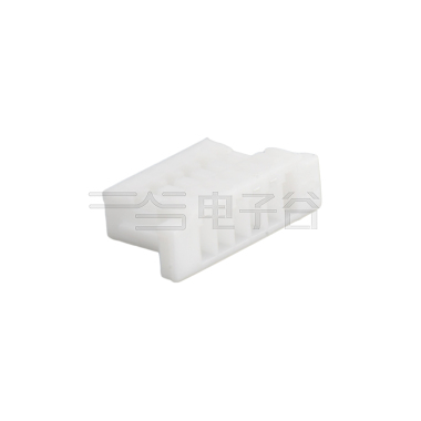 Pitch 1.00mm 单排胶壳 6Pin 白色