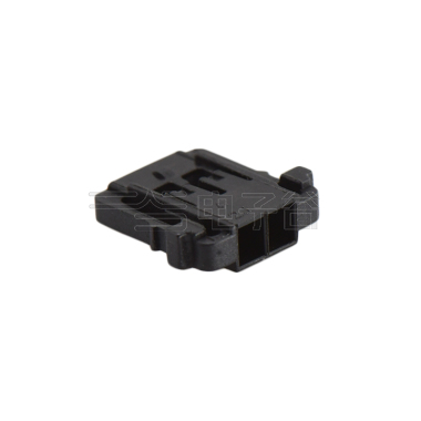 Pitch 1.5mm 单排带凸Housing无卤 02Pin 黑色