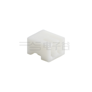 Pitch1.5mm 立插式Housing 2Pin 白色