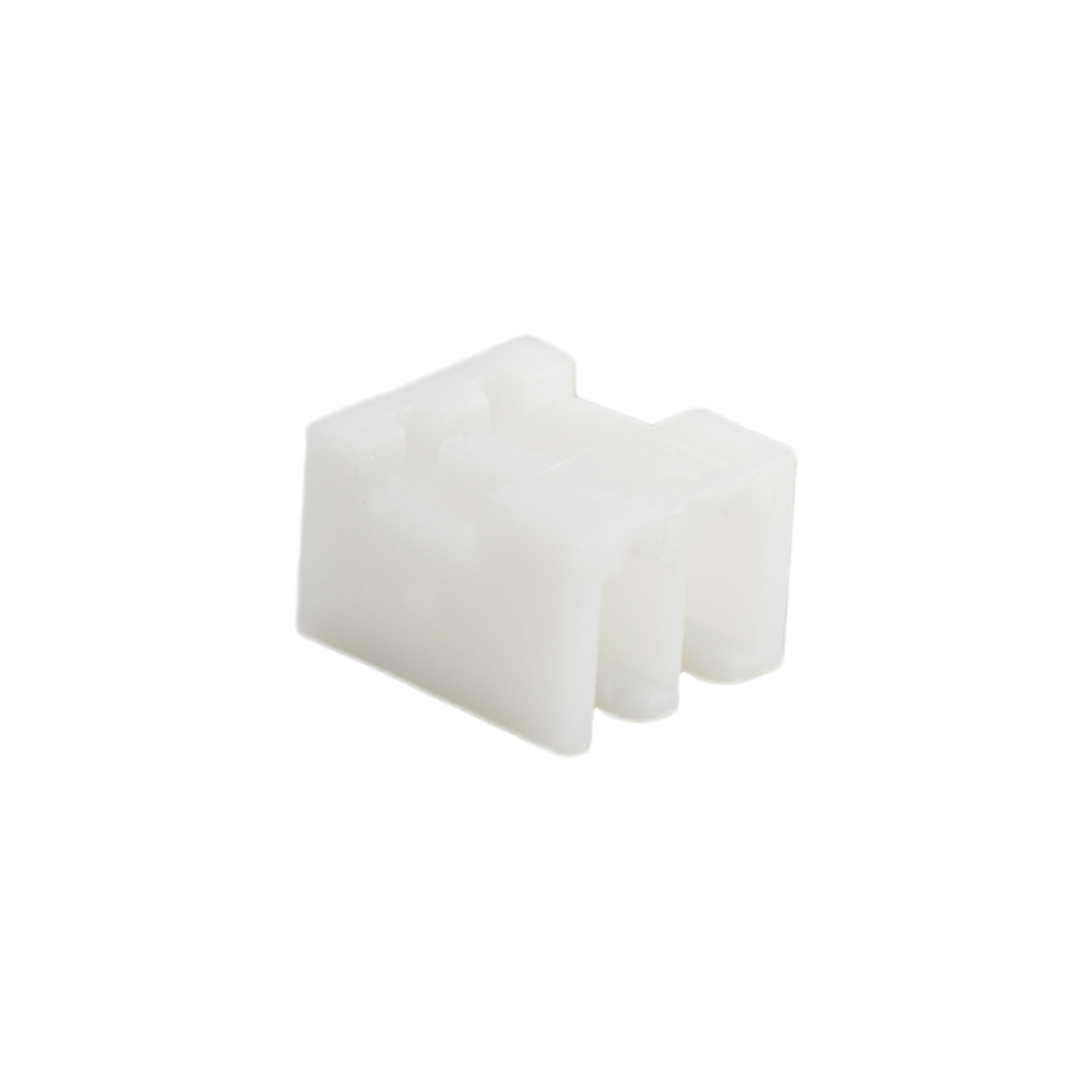 Pitch1.5mm 立插式Housing 2Pin 白色