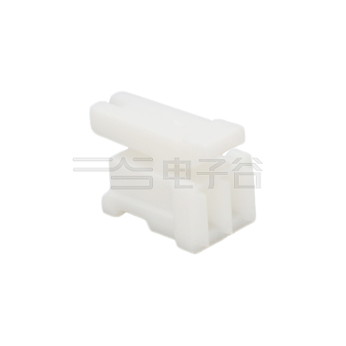 Pitch 1.50mm 180°单排带扣HOUSING 2Pin 本色