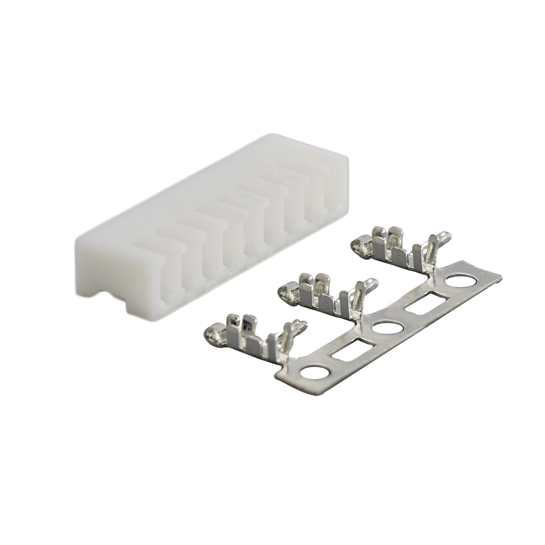 Pitch1.5mm 立插式Housing 9Pin 白色