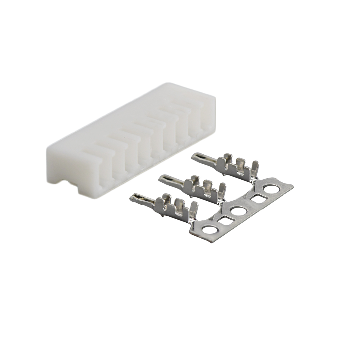Pitch1.5mm 立插式Housing 9Pin 白色