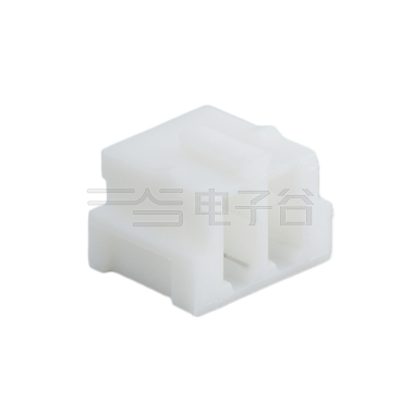 Pitch 2.00mm 单排Housing 2pin 本色