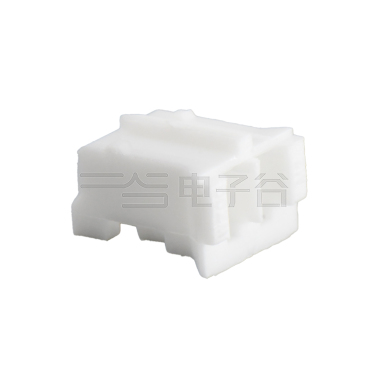 Pitch 2.00mm 单排无卤 Housing 2pin 本色