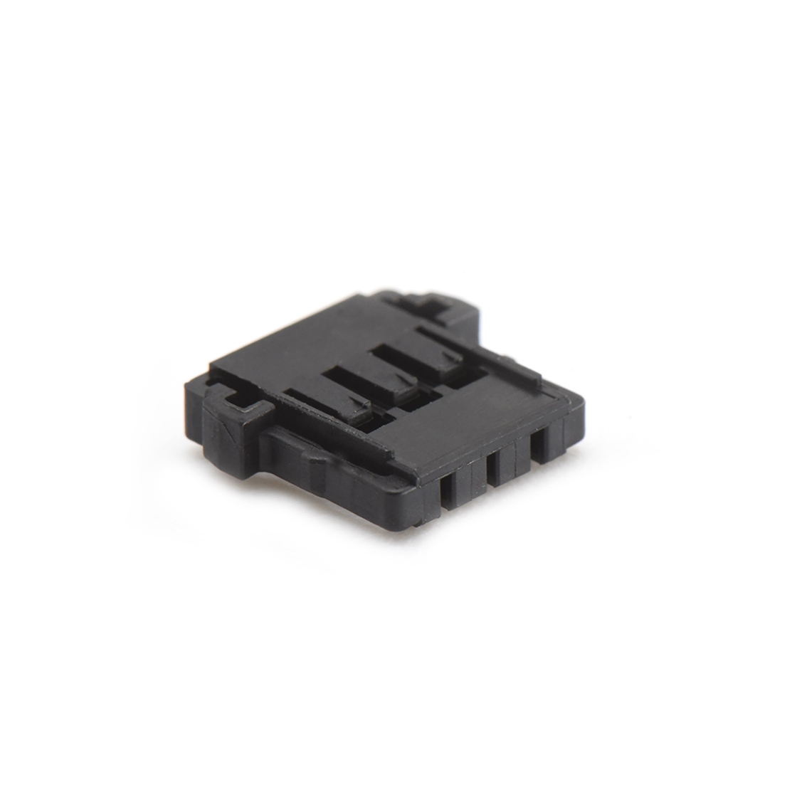 Pitch 2.0mm 单排带凸Housing无卤 03Pin 黑色
