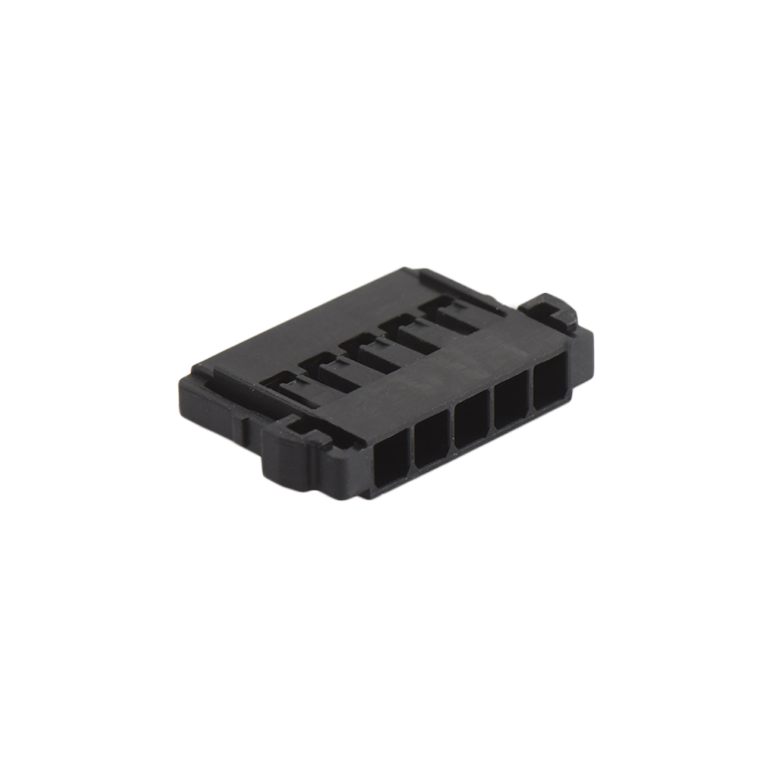 Pitch 2.0mm 单排带凸Housing无卤 05Pin 黑色