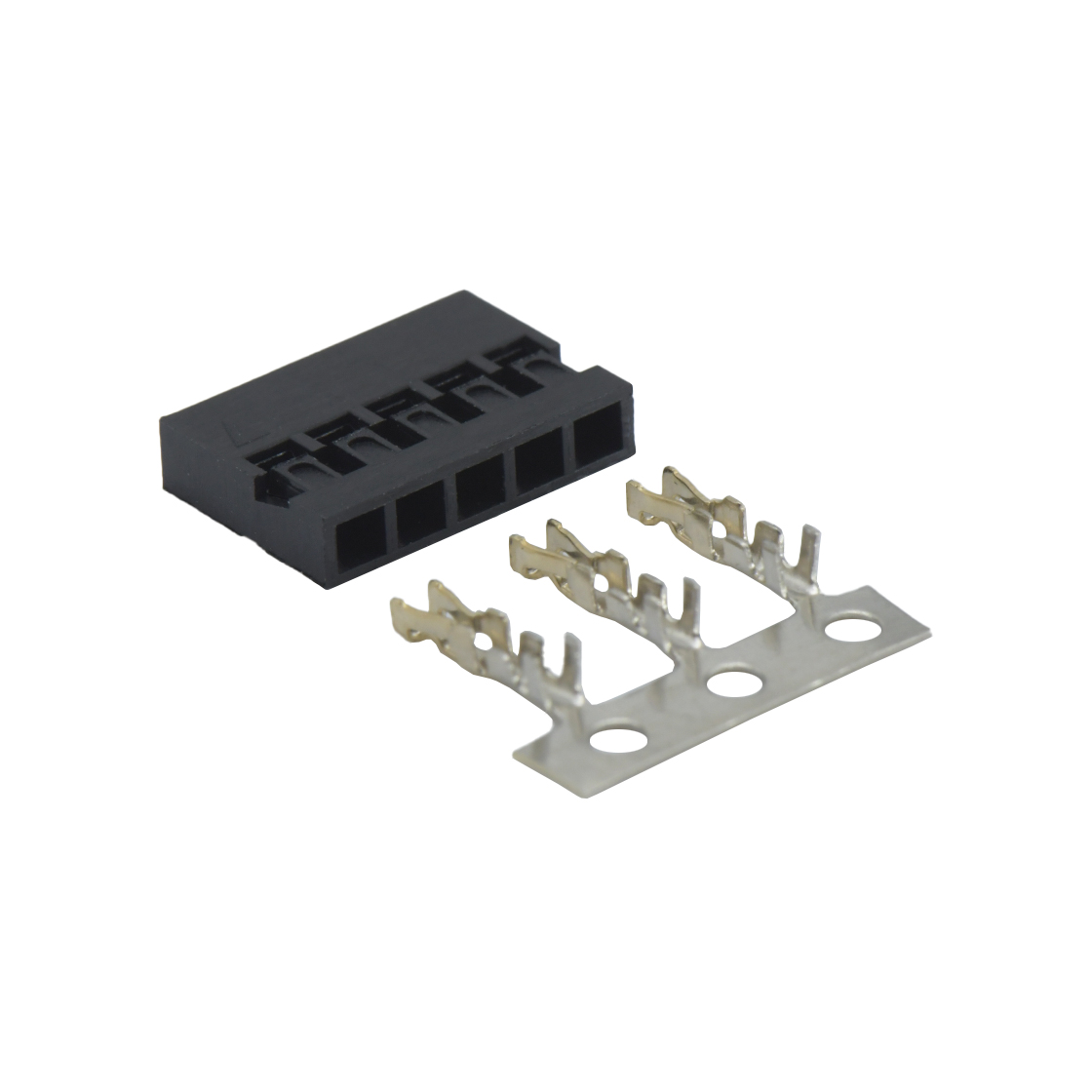 Pitch2.00mm 180º单排 Housing 5Pin 黑色