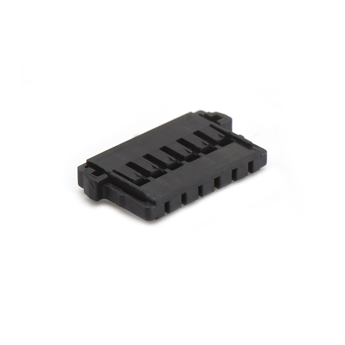 Pitch 2.0mm 单排带凸Housing无卤 06Pin 黑色