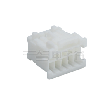 Pitch 2.00mm 双排带扣无LOGO Housing 2X5pin 本色